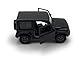 Generisch Modellauto kompatibel mit Suzuk Jimny SUV Fahrzeug Miniatur Auto Maßstab 1:34-39 schwarz
