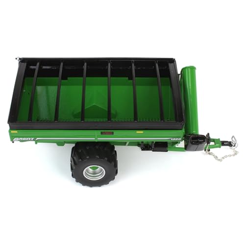 Spec Cast vehículo a escala 1:64 Brent 1398 Grain Cart verde miniatura 5