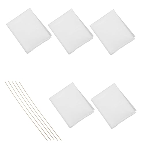 DIYEAH 1 Set Graffiti Kite Making Set Hand Crafted Blank Fabric and Sticks Easy to Assemble Kite Crafting Materials Set for Projects