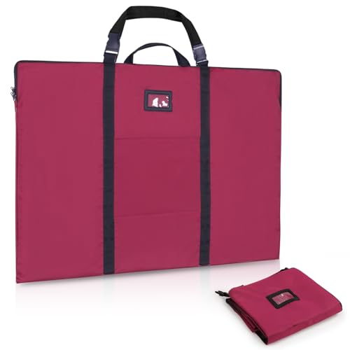 Large Size Art Portfolio Bag with Nylon Shoulder, 24 x 36 inches...