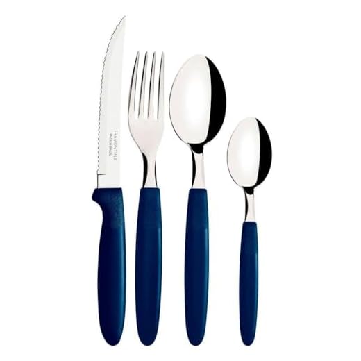 Faqueiro 24 Peças, Tramontina, Ipanema 23399191, Azul