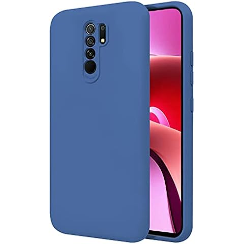 Funda TBOC para Xiaomi Redmi 9 Prime Azul Cover