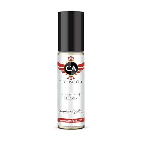 CA Perfume Impression of Flower for Women Fragrance Oil Amber Floral Scent Long Lasting Perfumes for Women Travel Size TSA Ready Mini Parfum Body Oil Roll-on 0.33 Fl Oz 10ml