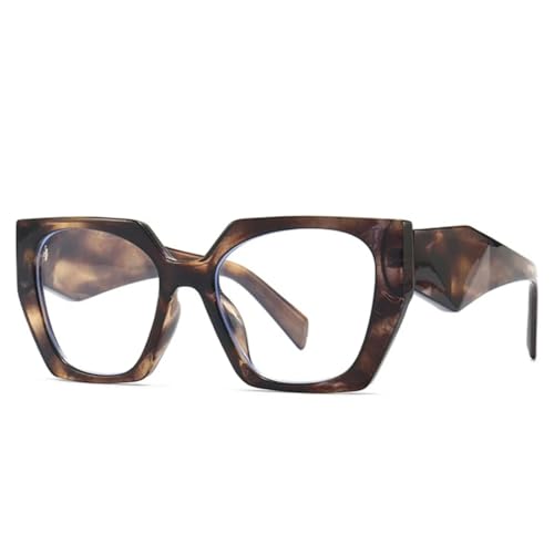 Lunettes de soleil œil de chat polygone verres dégradés protection UV400 rétro