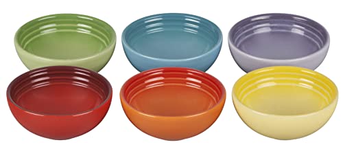 Le Creuset Set Of 6 Vancouver Pinch Bowls 2 Oz Multi
