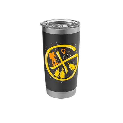 Geocache Hiking Outdoor - Funny Geocaching Stainless Steel Insulated Tumbler