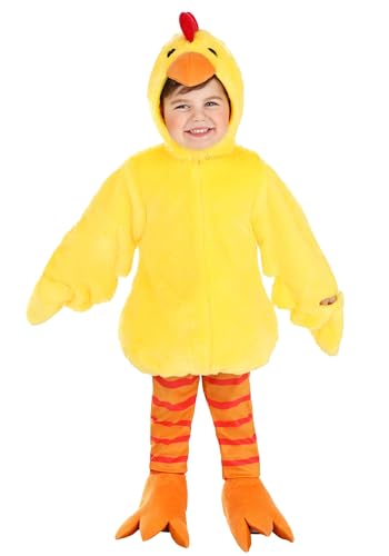 Disfraz de pollito para niño pequeño talla 4T