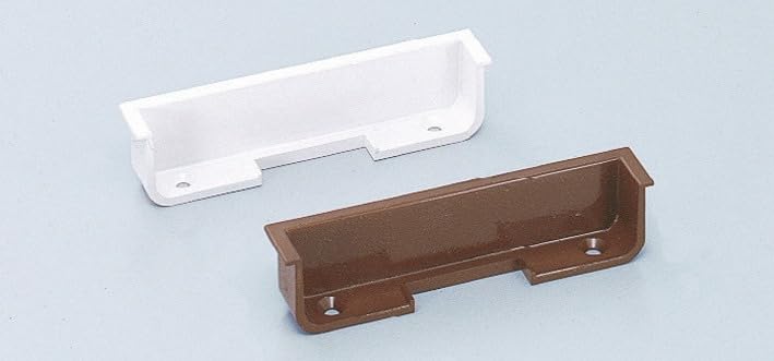 Poignée bouton-poussoir cachée blanche UMAXO AK-60WT aménagement camping-car et yacht - 6