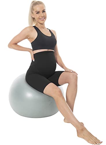 V Vocni Maternity Biker Shorts Over The Belly Bike Short Workout Yoga Active Pregnancy Bermuda Short Pants Lounge Pajama #TOP5