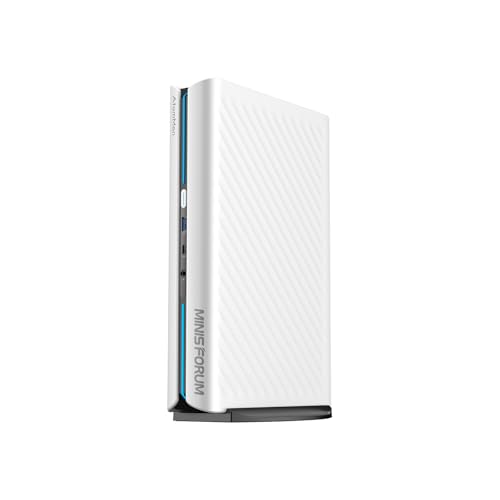 Image of MINISFORUM G1 Pro Gaming Mini PC, Ryzen 9 8945HX, 16C /32T up to 5.4GHz, GeForce RTX 5060 8GB GDDR7,32GB DDR5, 1TB SSD, 5GbE, Wi-Fi 7, Quad 4K, 245W Performance Compact Desktop