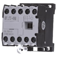 Contacteur de puissance Eaton DILEM-01 pour moteur triphasé 4kW 230V