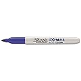 Sharpie Extreme Permanent Markers, 12-Pack, Blue (1927434)