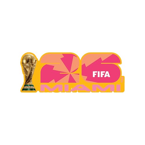 Image of FIFA World Cup Tournament Logo Magnet - Officially Licensed FIFA World Cup Magnet - Vibrant Host City Design - Durable Strong Hold - Perfect for Fridges, Lockers & Collectors