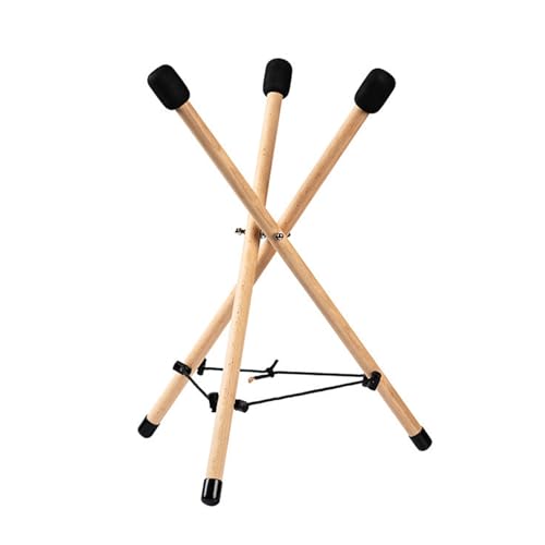 Support tambour à main en bois de qualité supérieure avec finitions soignées durables