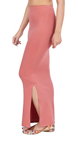 Image of Studio Shringaar Women's Pure Cotton Stretchable Saree Shapewear Petticoat