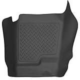 Husky Liners Weatherbeater Floor Mats | Fits Various 2007-2014 Chevrolet Silverado & GMC Sierra Crew & EXT Cab, Avalanche, Suburban, Yukon, Tahoe | Center Hump, 1-pc Black - 82281