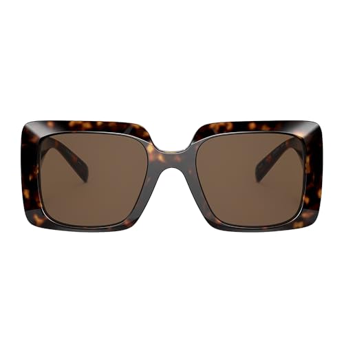 Versace Woman Sunglasses Havana Frame, Dark Brown Lenses, 54MM2