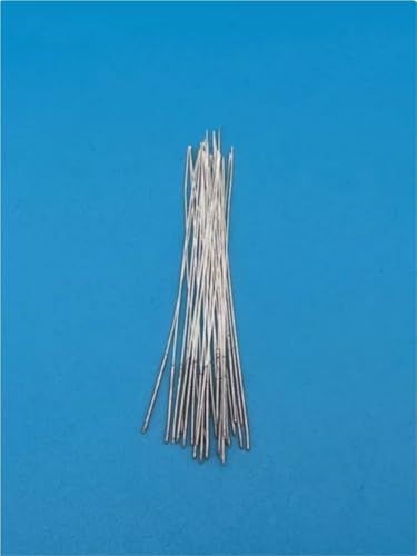 Pure Silver Wire, Silver Chloride Electrode, Silver Wire 0.6X80mm, Reference Electrode, Silver Wire Electroplating(Adhesive)