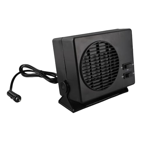 RASTKY Ventilateur de Chauffage de Dégivreur de Voiture 300 W pour un Dégivrage et une Déshumidification Efficaces des Fenêtres, Faible Consommation D'énergie, Chauffage en Céramique pour une