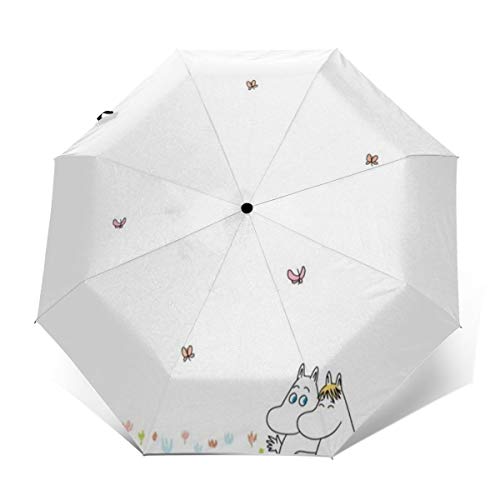 自動折り傘 Moomin ムーミン メンズ レディース 耐強風 人気新品 ワンタッチ 梅雨対策 晴雨兼用 日傘 超撥水 自動開閉 大きい 頑丈な ビッグサイズ ギフト 大きい 折り畳み傘 自動開閉