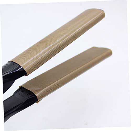 20 adhesivos para plancha de pelo aislantes reutilizables para herramientas de peinado miniatura 6
