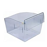  ORIGINAL Electrolux AEG 224706824 224706824/6 links Gemüseschale Gemüsefach Schublade Kühlfach Kühlschublade Kühlschrankschublade Behälter Schale Fach Kühlschrank auch für Juno Zanker Zanussi