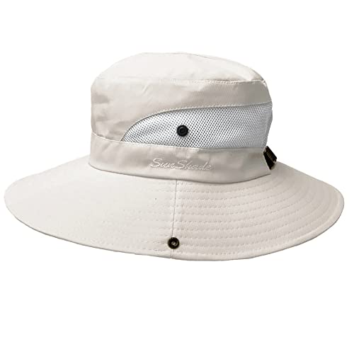 Sombrero de sol para mujer con protección UV y agujero para cola de caballo miniatura 7