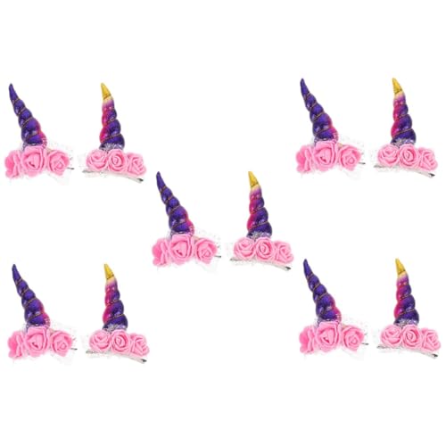 Pinces cheveux licorne VICASKY pour fêtes et coiffure école