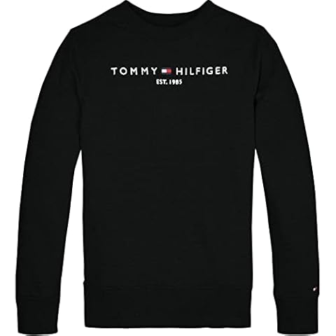 Tommy Hilfiger Essential Sudadera, Negro Cover
