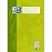 Produktbild Oxford 15 x Schulheft A4 5x9mm rautiert beidseitig Rand Lineatur 29 16 Blatt anisgrün