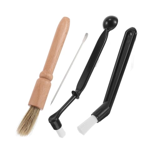 DECHOUS 1 Set Espresso Machine Cleaning Brush Set Coffee Grinder Cleaning Brush Kit for Efficient Maintenance of Coffee Makers Versatile Space Saving Tools for Long Term Use