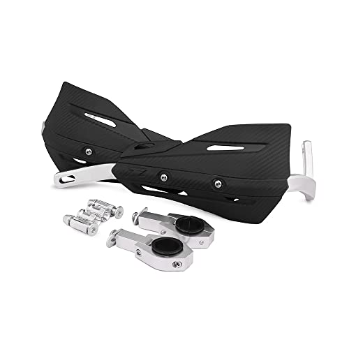 Protège-main moto cross noir compatible EXC YZ CRF 125cc à 350cc