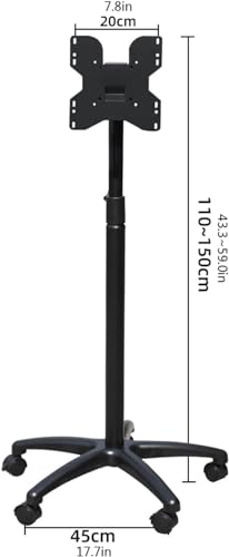 Soporte Móvil para TV de Piso para Monitor 43.3 pulgadas miniatura 7