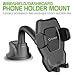 cellet Windshield/Dashboard Phone Holder Mount – Flexible Gooseneck & Reusable Sticky Suction Pad – Universal Car Phone Holder for GPS Navigation & Hands-Free Use