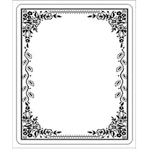 Preprinted Bookplates Elegant Border 150 Pack_AB_AB