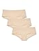 Produktbild Amazon-Marke: Iris & Lilly Damen-Hipster aus Mikrofaser, 3er-Pack, Beige (Pale Nude), L, Label: L