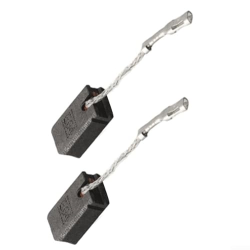 Image of Entgoinggo For Bosch 1607000V37 Carbon Brush Set 6x10x16mm Replacement Part with Wire and Springs for Bosch GWS 12-125 E64 Angle Grinder Models AG50-11VSPD AG40-85P 2pcs