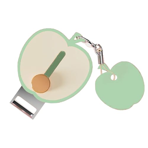 Pommyyn キッチン用 皮剥き器,収納可能 カッター ポケット 皮剥き器 - フルーツ と 野菜 の ピーラー フック付き | 日常の料理のために、食事の準備、健康的な食事、サラダ作り、アウトドア旅行用