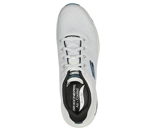 Skechers Skechers Men's, Arch Fit - Takar Sneaker White/Blue