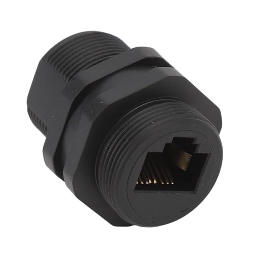 BONKZEBU Conector Ethernet Acoplador RJ45 Impermeable para Cat5e, Estable y de Alta Velocidad, para Modificación, Adecuado para Fabricación Inteligente