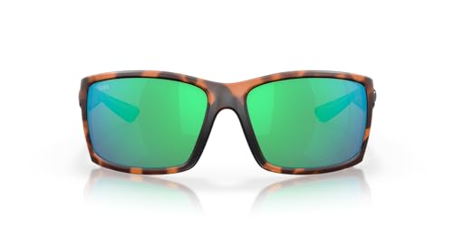 Image of Costa Del Mar Sunglasses For Men-Reefton Mens Polarized Sunglasses 580G 64 | Polarized Fishing Glasses with UV Protection - Costa Sunglasses for Boating, Beach & Driving - 580G, 64