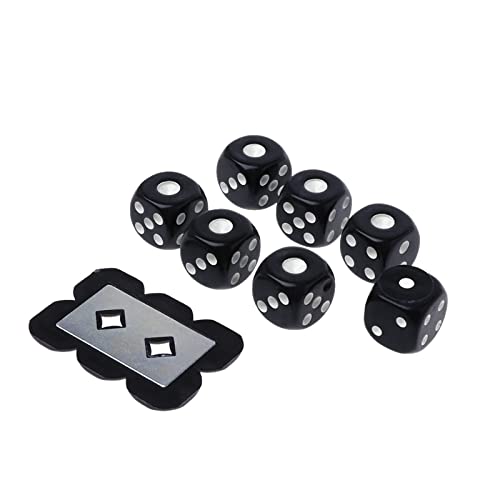 Lot De 6 Dés Predict Miracle – Tour De Magie Pour Magicien – Transformer Tous Les Dés En 6 – Accessoire Illusion Professionnel