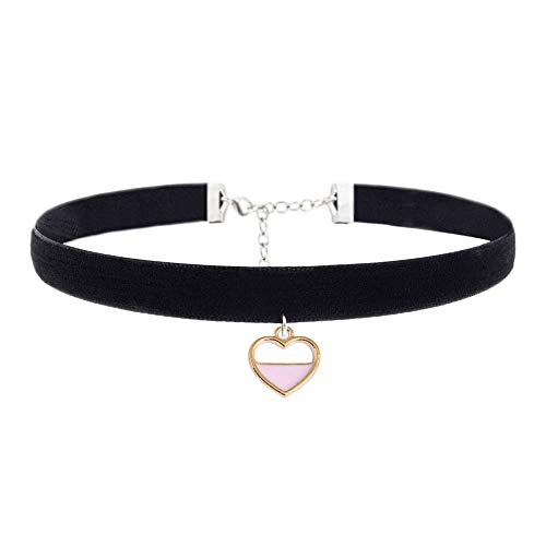 Cozylife Girls Halloween Necklaces Pumpkin Ghost Pandent Choker Accessories for Women Kids (Halloween 2)