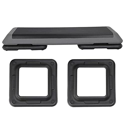 Stepper Machine 300KG Stepper Stepper Fitness Stepper - Steppers aeróbicos antideslizantes para gimnasia deportiva, 4 elevadores ajustables, cardiovascular, yoga, pedal, equipo de ejercicio