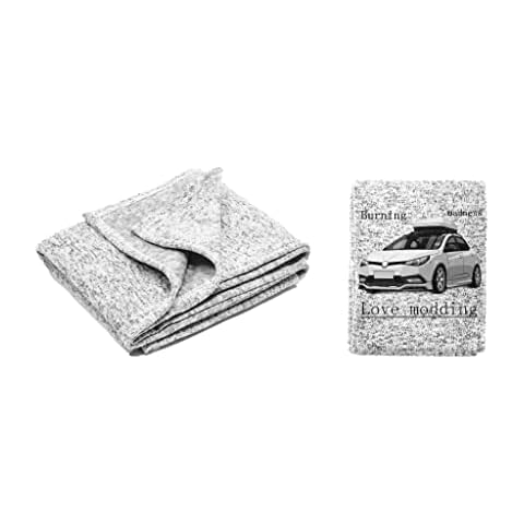 1 Pack 50"X60" Blank Sublimation Throw Blankets for Heat Press, Grey Polyester Fleece Sublimation Fleece Blanket Blanks for Custom Printing, DIY Sublimation Blankets with Soft and Warm Cover