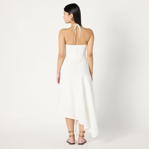 The Drop Women's Standard Ciga Halter Linen Maxi Dress2