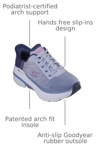 Image of Skechers Womens Max Cushioning Arch Fit 2.0 Adelphi Hands Free Slip-ins Sneaker