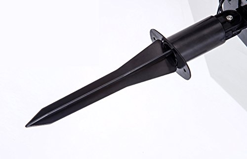 Solar Powered Spot Lights Outdoor Waterproof 2 In 1 Bright Solar Spotlights Power Adjustable For Flag Yard Flagpole Landscape Dusk To Dawn #TOP7