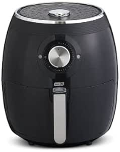 Amazon.com: Dash DFAF455GBBK01 Deluxe Electric Air Fryer + Oven Cooker ...