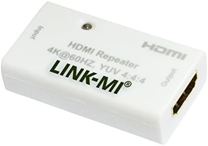 LINK-MI HDMI 2.0 Repeater Extender Support 1080P, 4Kx2K@60HZ CEC HDCP EDID Bandwidth up to 18Gbps